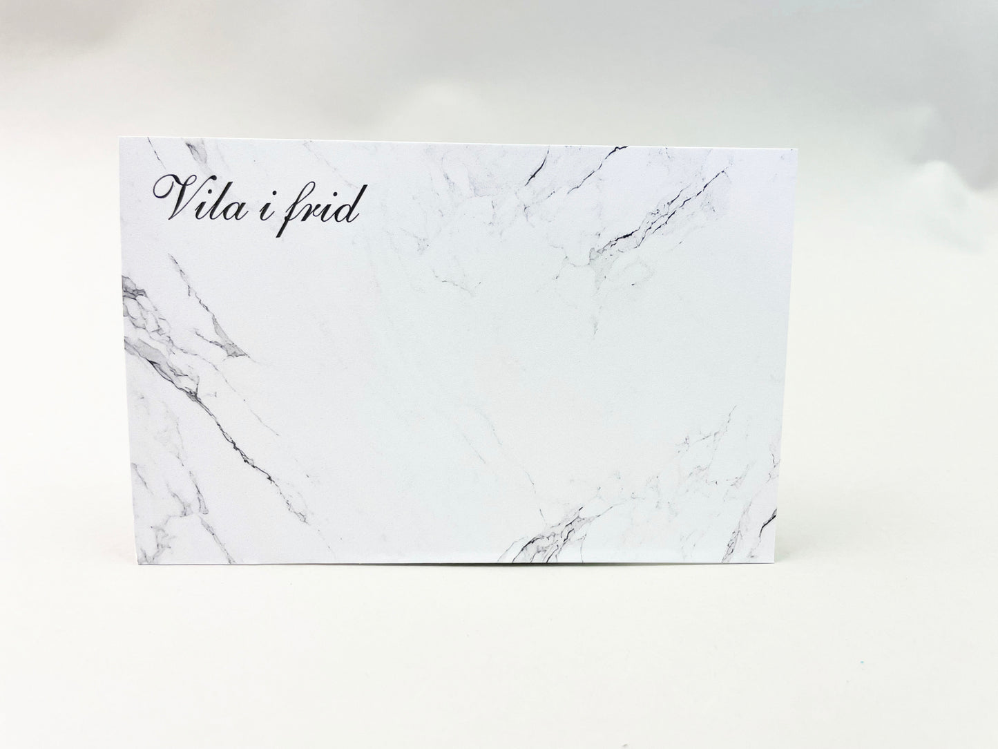 Funeral card - watercolor
