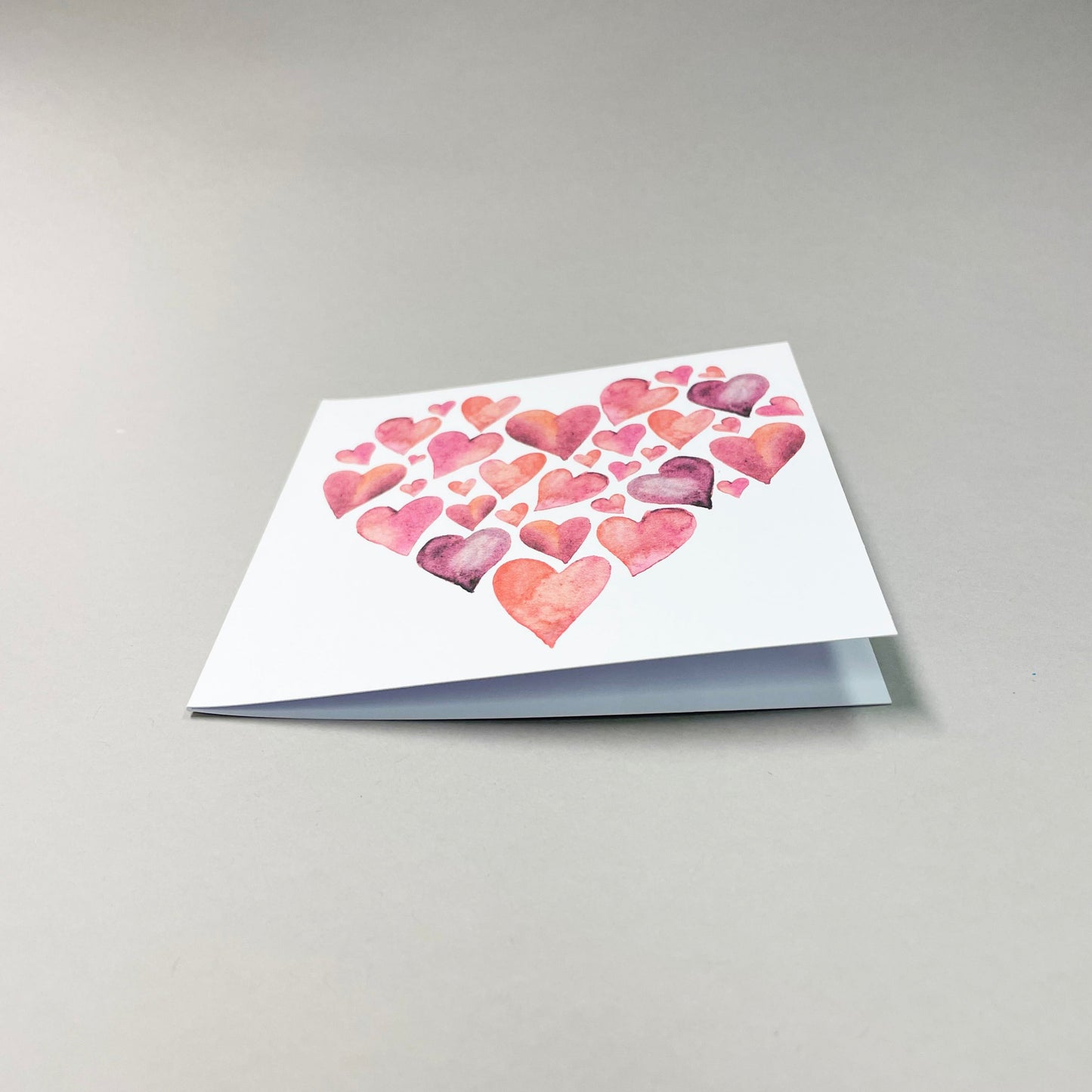 Large card - 10 pcs including envelope 12.5 x 12.5 cm