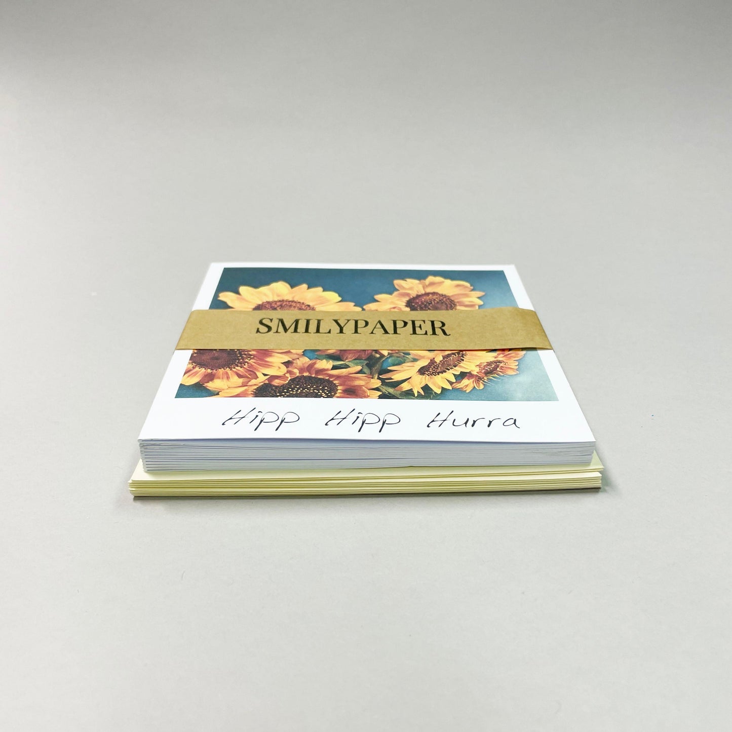 Large card - 10 pcs including envelope 12.5 x 12.5 cm