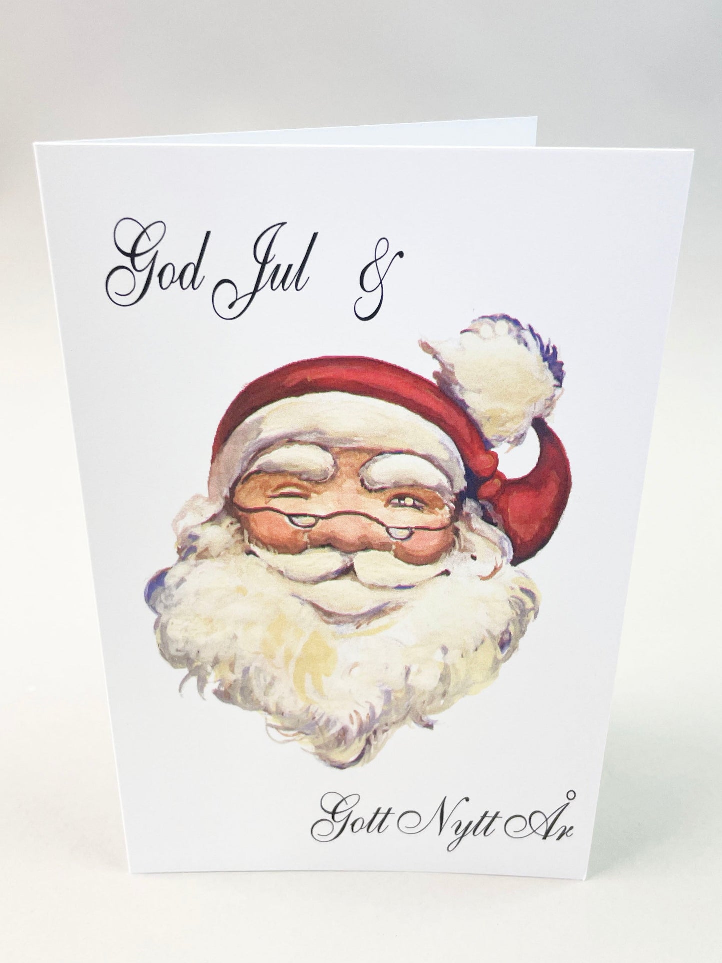 Stort kort - Tomte 10st inklusive kuvert