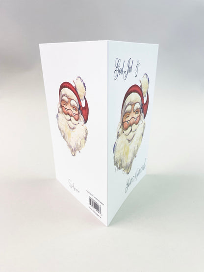 Stort kort - Tomte 10st inklusive kuvert