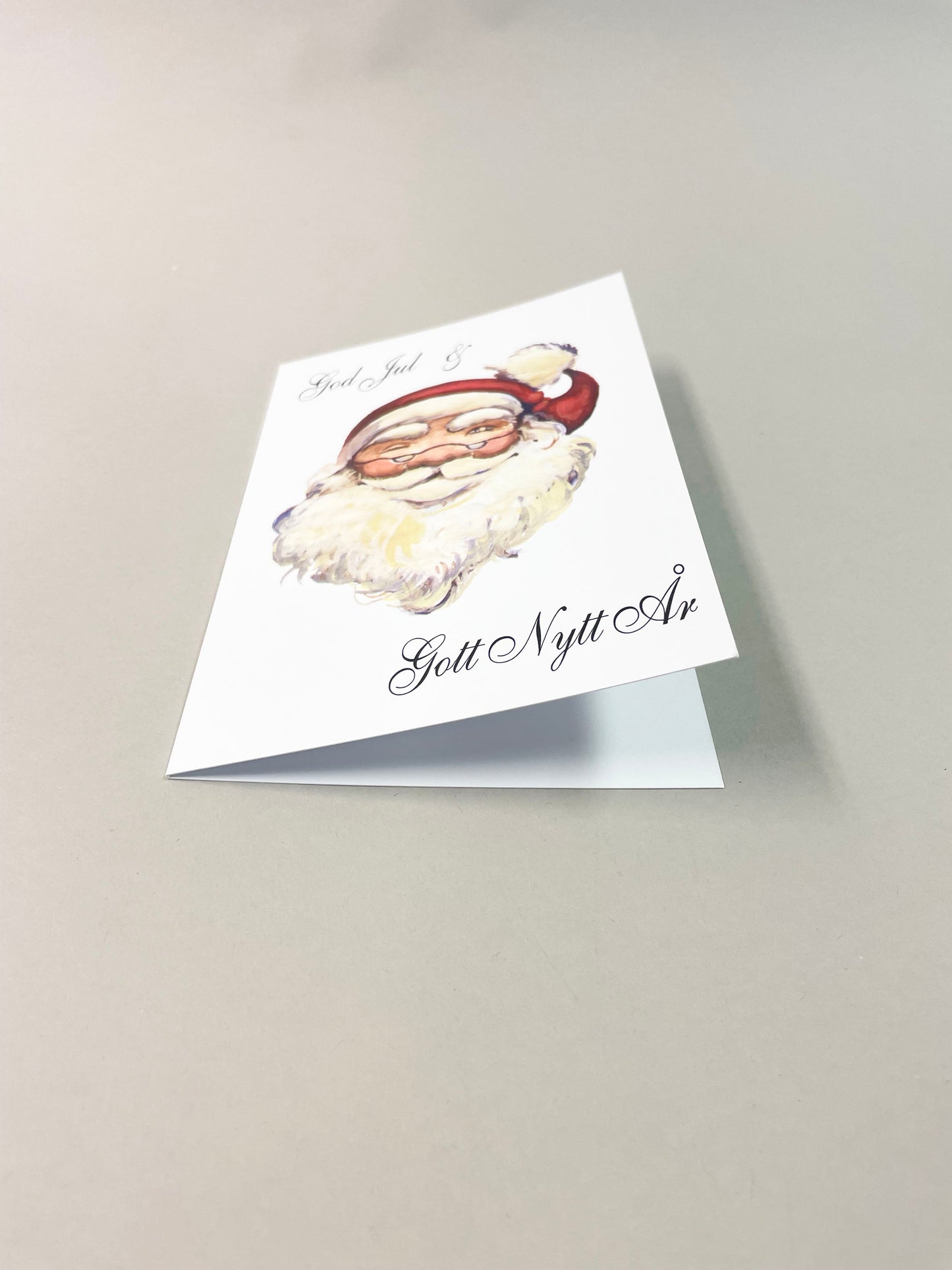 Stort kort - Tomte 10st inklusive kuvert