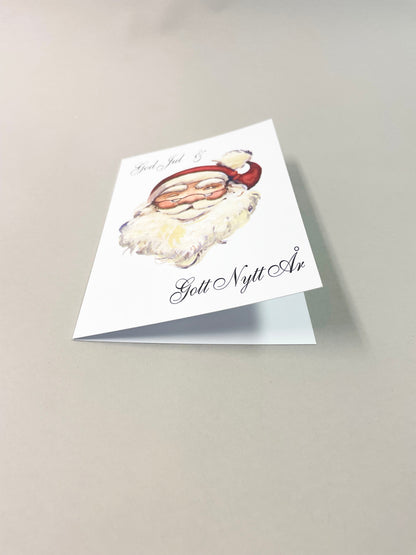 Stort kort - Tomte 10st inklusive kuvert