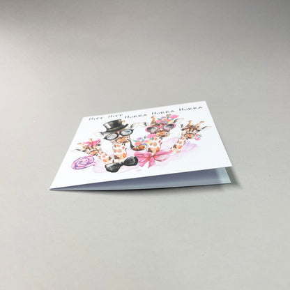 Large card - 10 pcs including envelope 12.5 x 12.5 cm