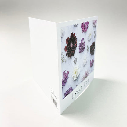 Large card - 10 pcs including envelope 12.5 x 12.5 cm