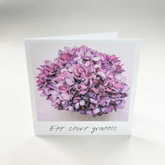 Large card - 10 pcs including envelope 12.5 x 12.5 cm