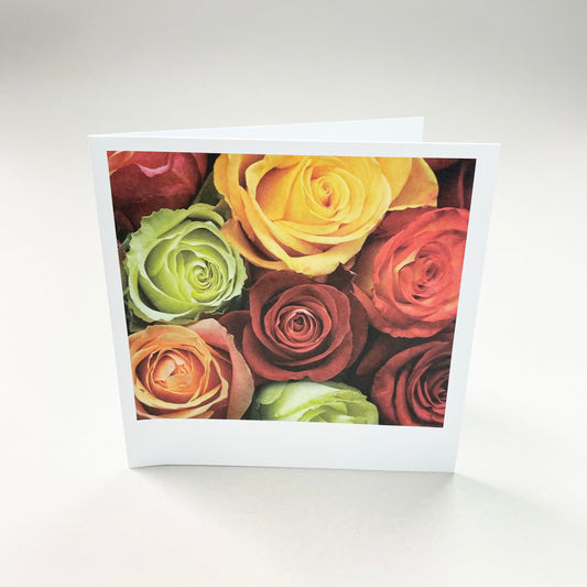 Large card - 10 pcs including envelope 12.5 x 12.5 cm