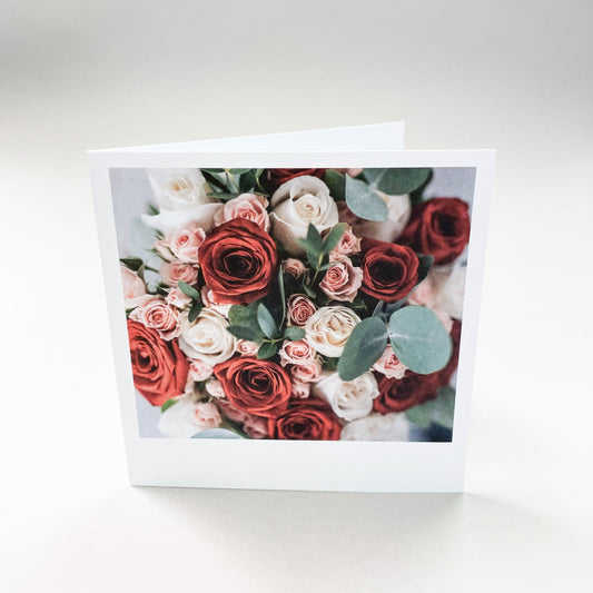 Large card - 10 pcs including envelope 12.5 x 12.5 cm