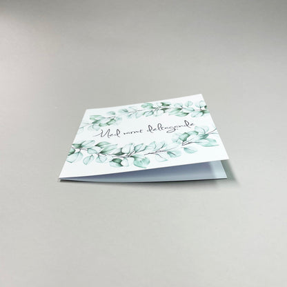 Large card - 10 pcs including envelope 12.5 x 12.5 cm