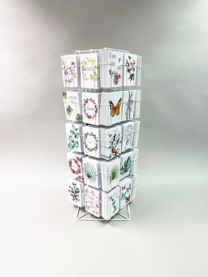 Spinning rack 40 motifs - Christmas rack is included in this offer.