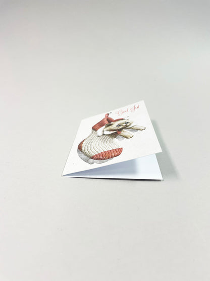 Small Christmas cards - 20 pcs 