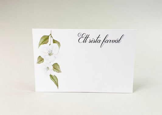 Funeral card - 9 x 14cm 