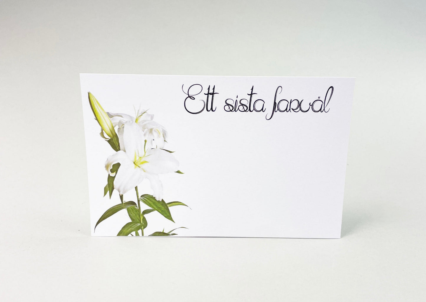 Funeral card - 9 x 14cm 