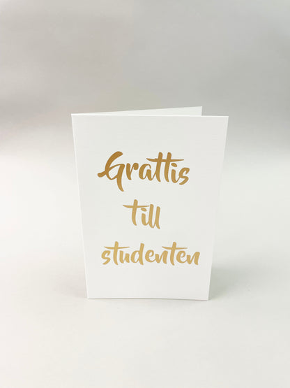 Stort kort - 10st inklusive kuvert Examen / Student