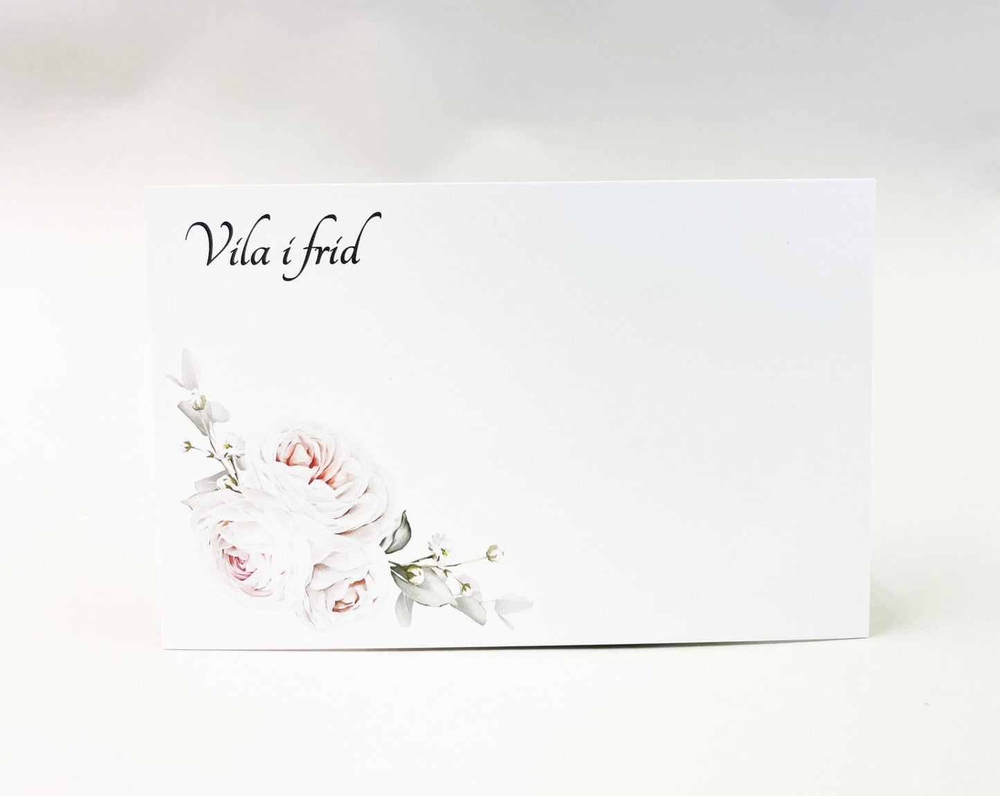 Funeral card - 9 x 14cm 