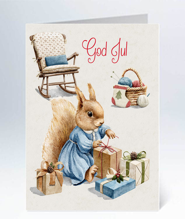 Small Christmas cards - 20 pcs 